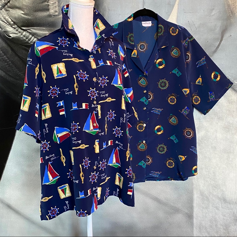 Vintage sailing shirts